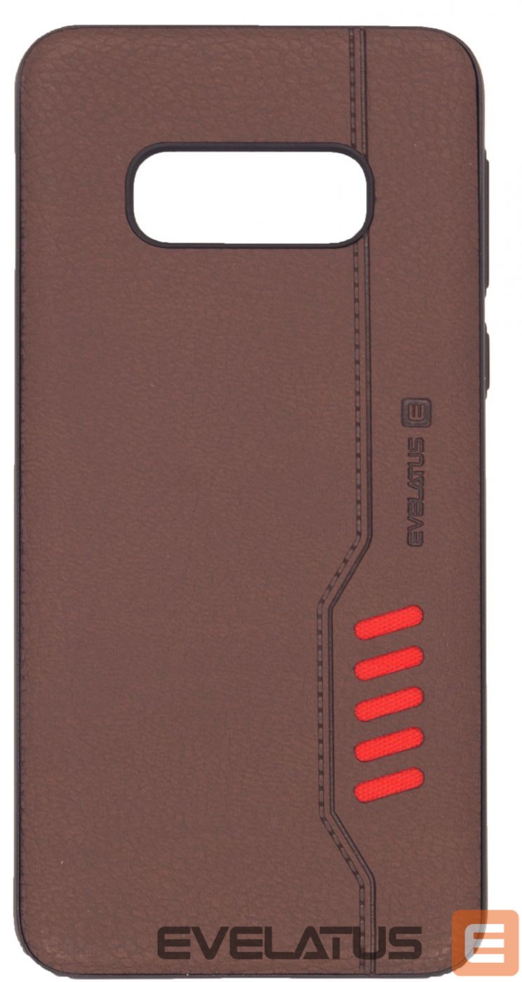 Aizmugurējais vāciņš Evelatus Samsung S10e Shooter Brown