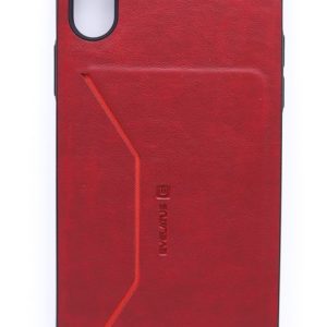 Aizmugurējais vāciņš Evelatus Apple iPhone X Nobel Red