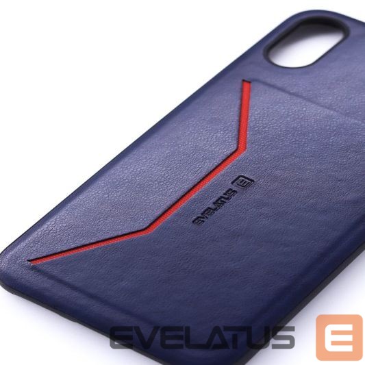 Aizmugurējais vāciņš Evelatus Apple iPhone X Nobel Blue