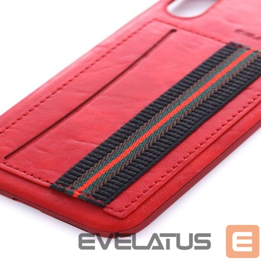Aizmugurējais vāciņš Evelatus Apple iPhone X Cubit Plastic Red