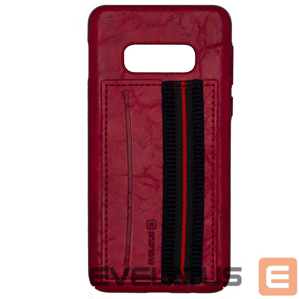 Aizmugurējais vāciņš Evelatus Samsung S10e Cubit Plastic Red