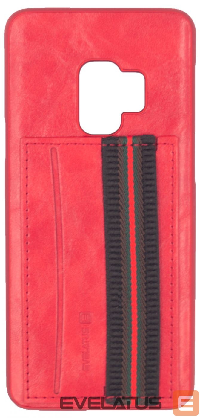 Aizmugurējais vāciņš Evelatus Samsung S9 Cubit Plastic Red