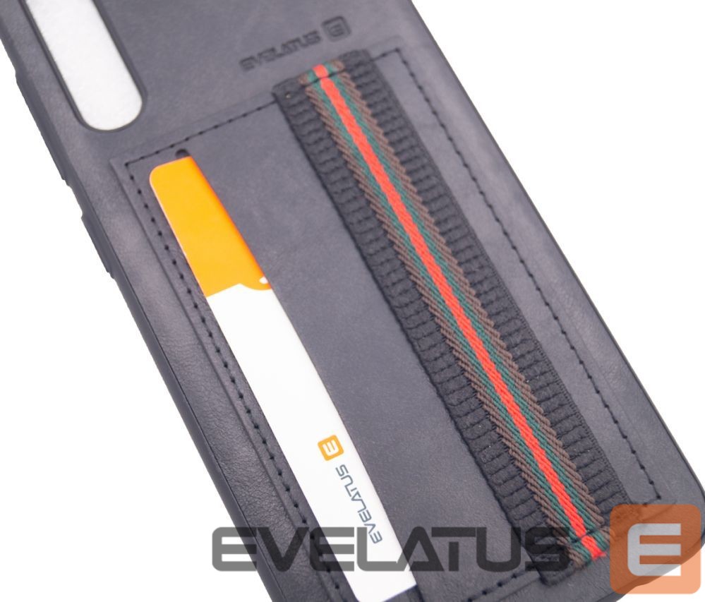 Aizmugurējais vāciņš Evelatus Samsung Galaxy A50 Cubit Plastic Black