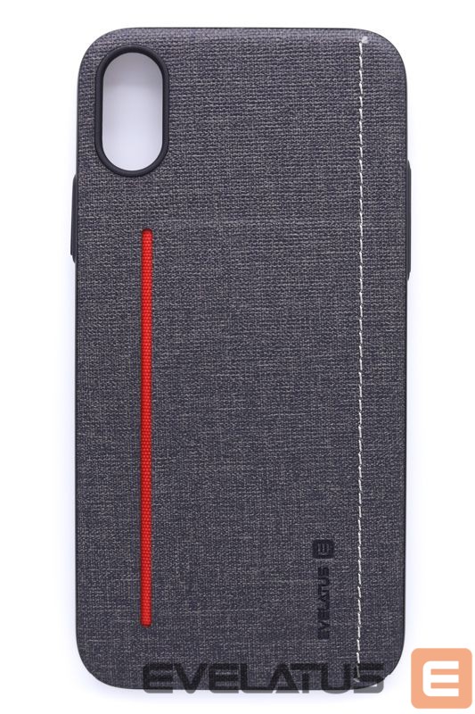 Aizmugurējais vāciņš Evelatus Apple iPhone X 6127 Black
