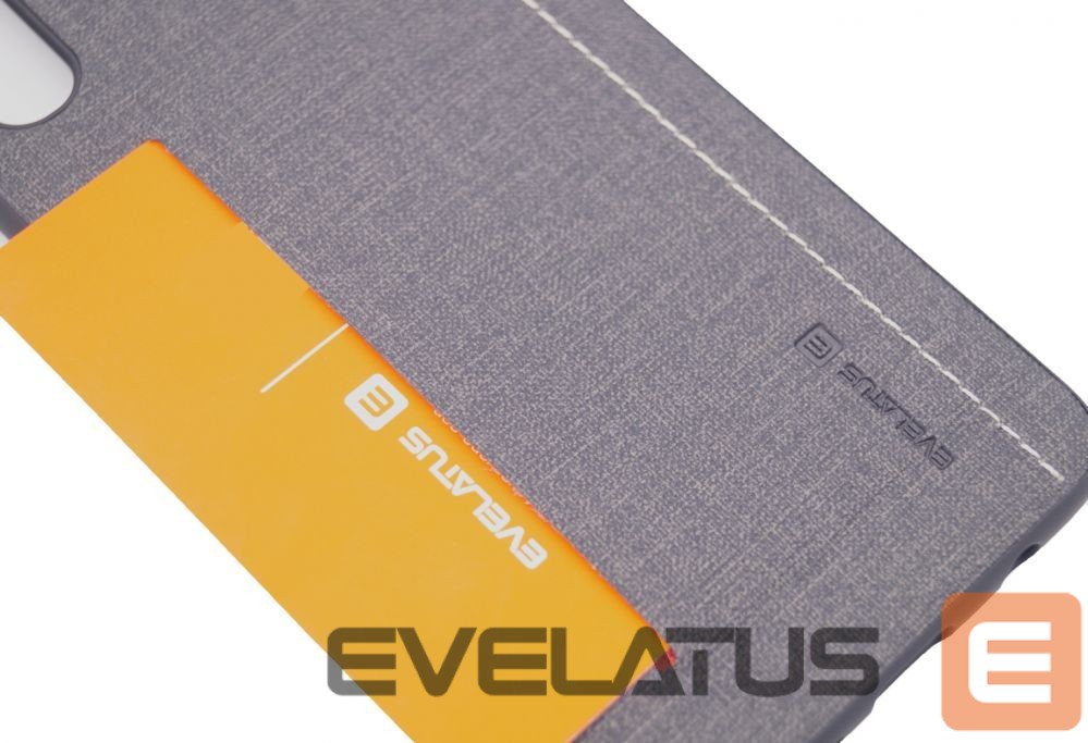 Aizmugurējais vāciņš Evelatus Samsung A50 6127 Black