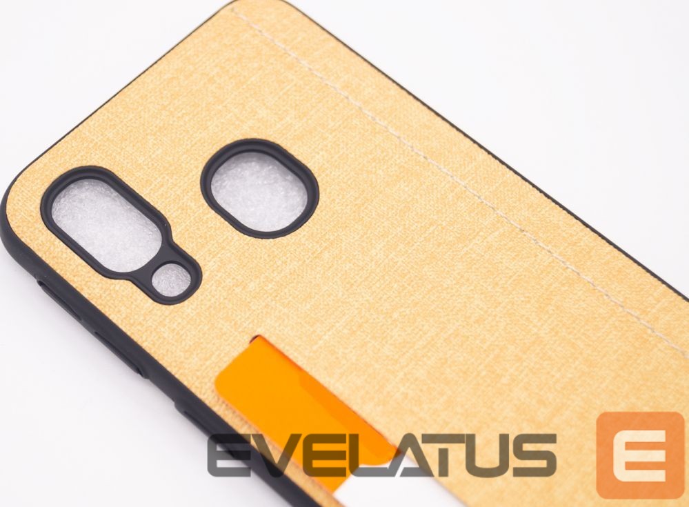Aizmugurējais vāciņš Evelatus Samsung Galaxy A40 6127 Yellow
