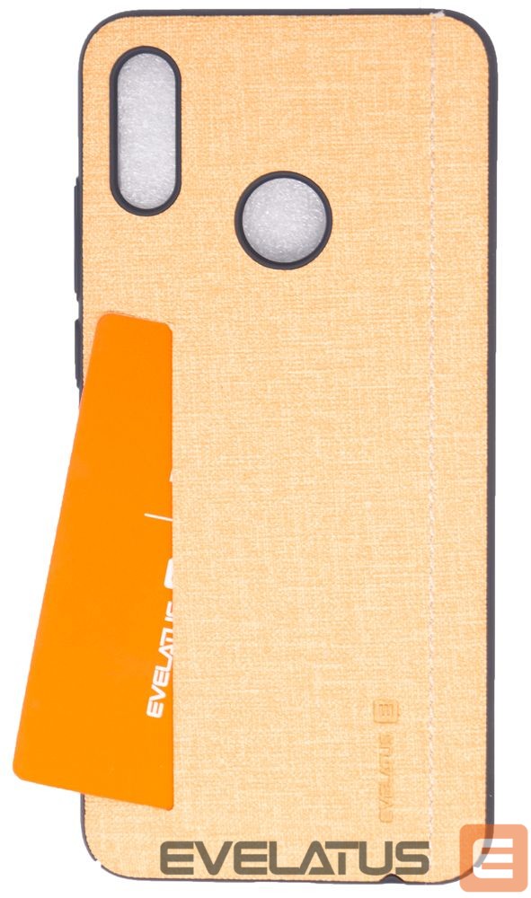 Aizmugurējais vāciņš Evelatus Huawei P smart 2019 6127 Yellow