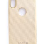Aizmugurējais vāciņš Evelatus Apple iPhone X Carbon Gold