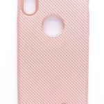 Aizmugurējais vāciņš Evelatus Apple iPhone X Carbon Pink