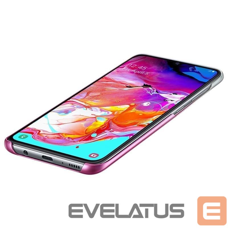 Aizmugurējais vāciņš Samsung - Galaxy A70 Gradation Cover EF-AA705CPEGWW Pink