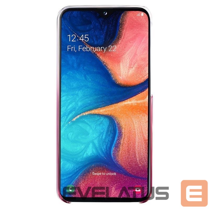 Aizmugurējais vāciņš Samsung Galaxy A20e Gradation Cover EF-AA202CPEGWW Pink