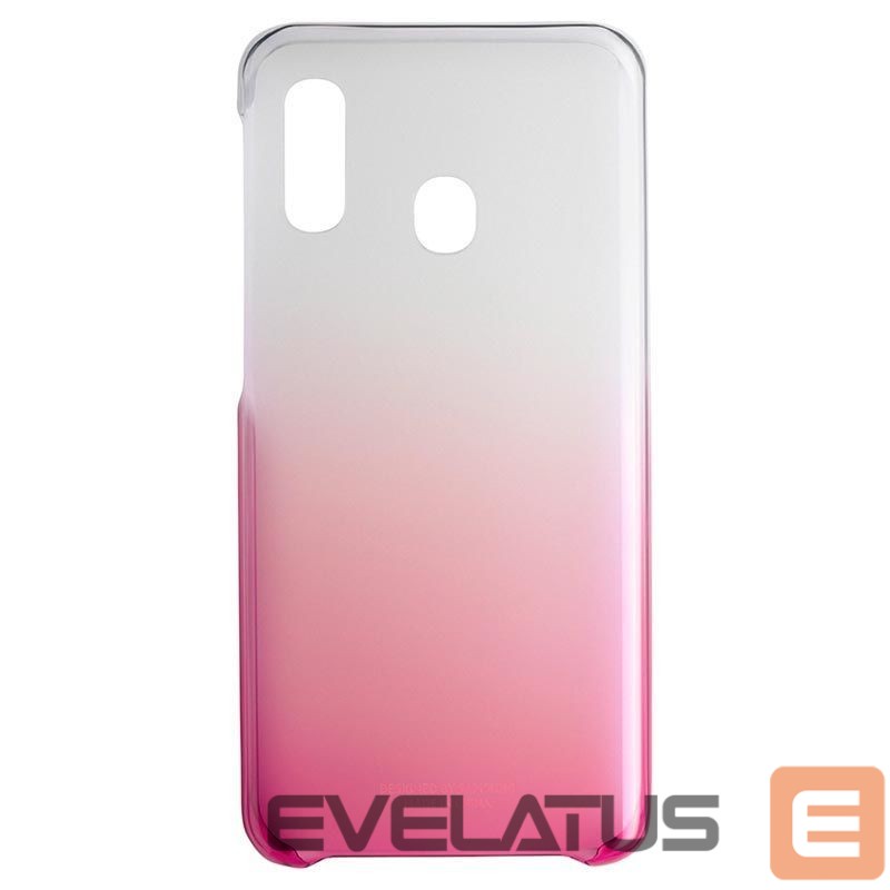 Aizmugurējais vāciņš Samsung Galaxy A20e Gradation Cover EF-AA202CPEGWW Pink
