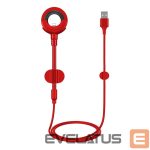 Kabelis Baseus Universal cable O-type (8-pin | 0,8 m) Red