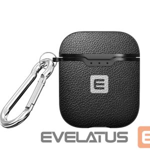Aizmugurējais vāciņš Evelatus Apple Case for AirPods EAC01 Black