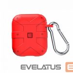 Aizmugurējais vāciņš Evelatus Apple Case for AirPods EAC02 Red