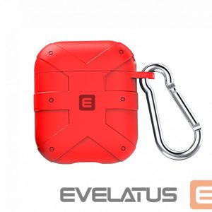 Aizmugurējais vāciņš Evelatus Apple Case for AirPods EAC02 Red