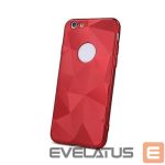 Aizmugurējais vāciņš iLike Apple iPhone 8 Plus Geometric Shine case Red
