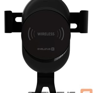 Auto turētājs Evelatus  Gravity Car Holder with Wireless Charger WCH02 Black
