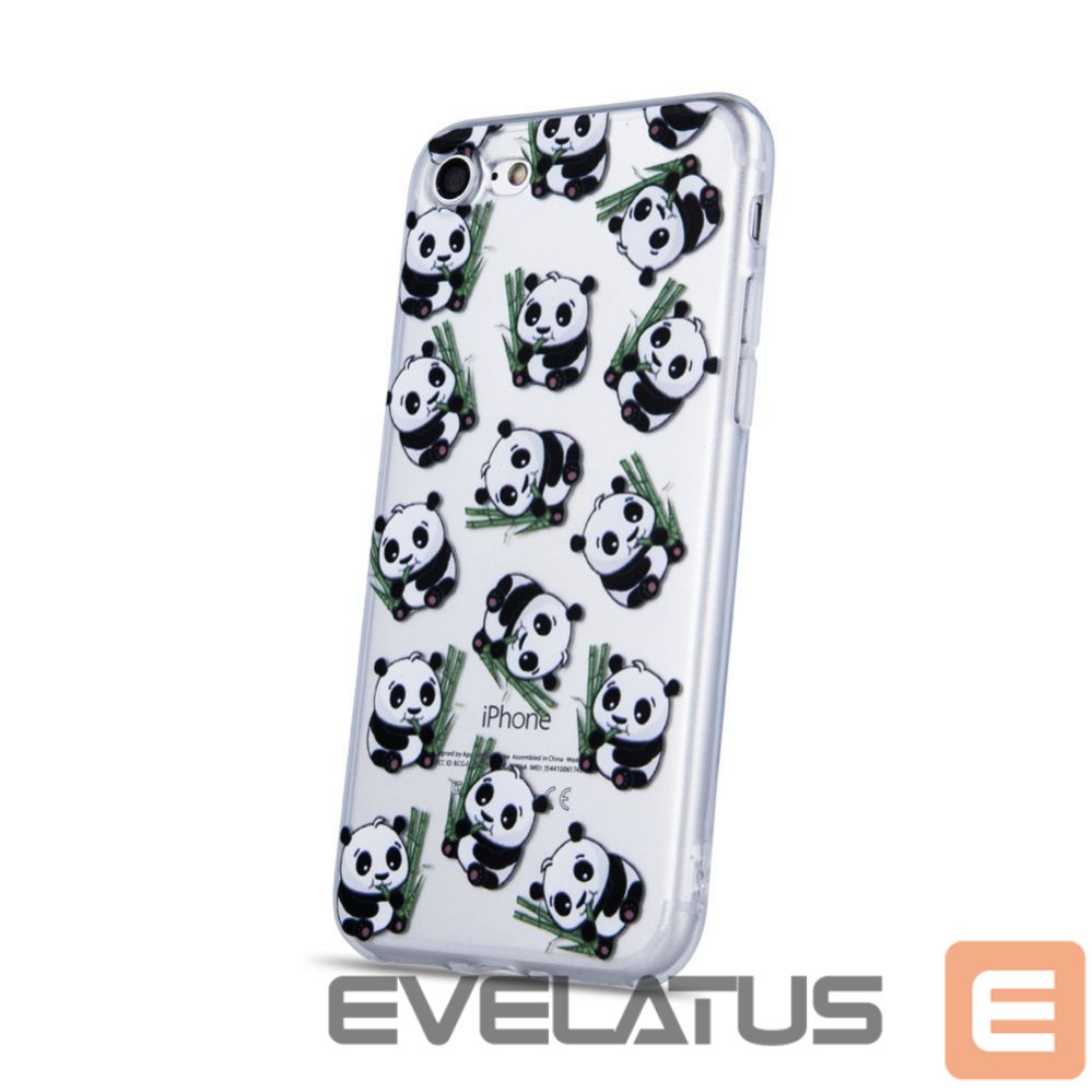 Aizmugurējais vāciņš iLike Apple iPhone X / iPhone XS Ultra Trendy Panda Back Case
