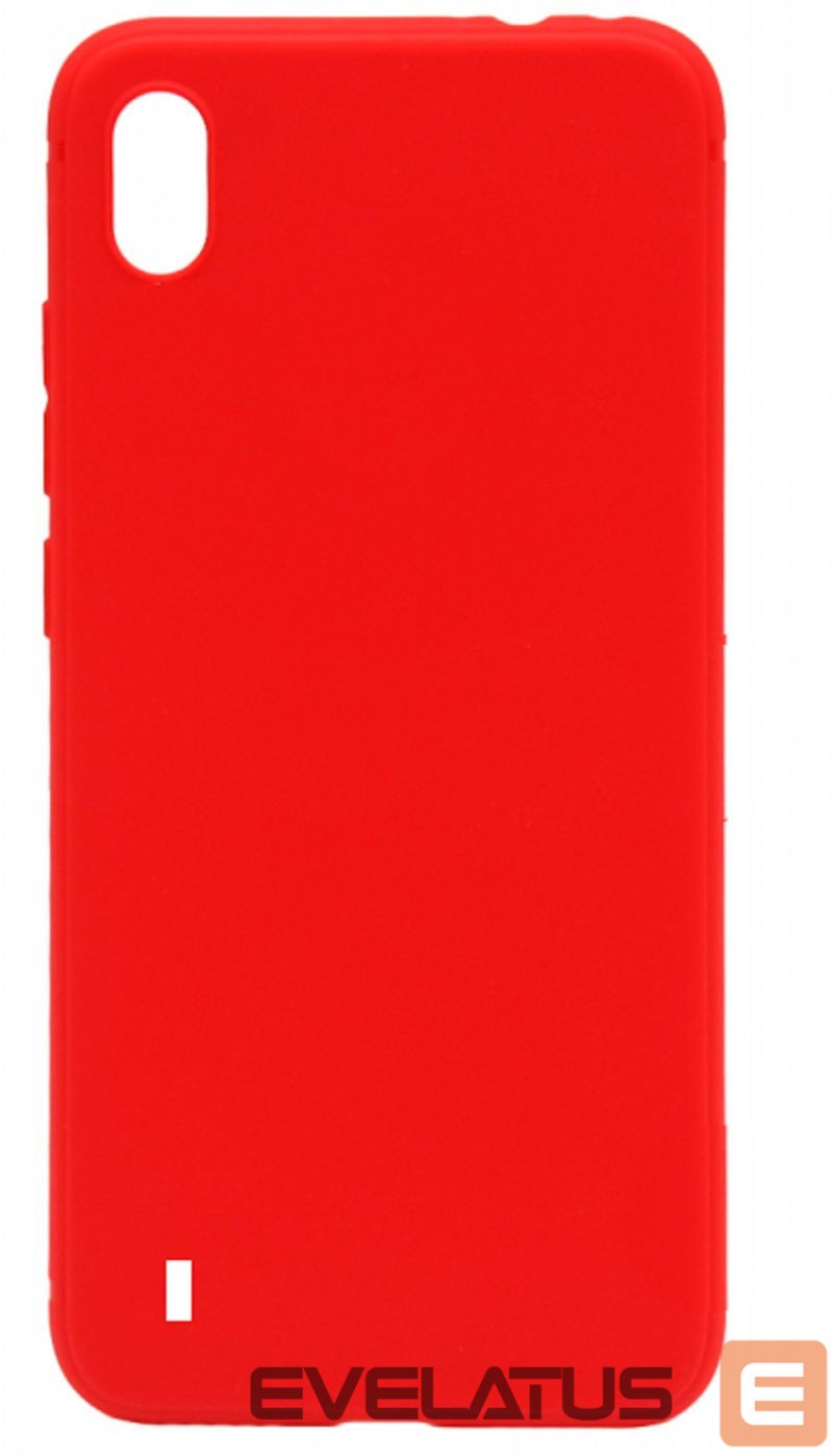 Aizmugurējais vāciņš Evelatus Samsung Galaxy A10 Nano Silicone Case Soft Touch TPU Red