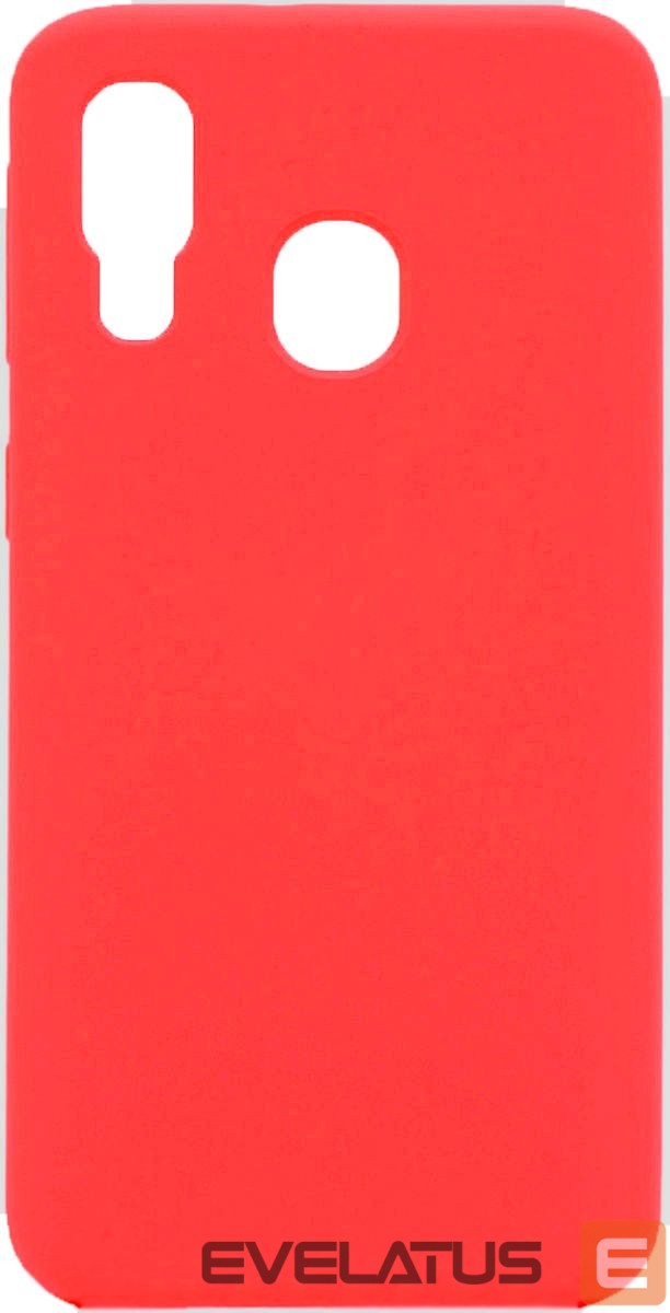 Aizmugurējais vāciņš Evelatus Samsung Galaxy A40 Nano Silicone Case Soft Touch TPU Red