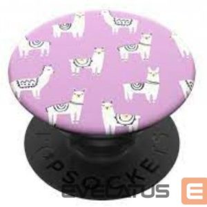Universāls turētājs (Popsocket) Popsockets  PT-Lotsa Llama-BK 