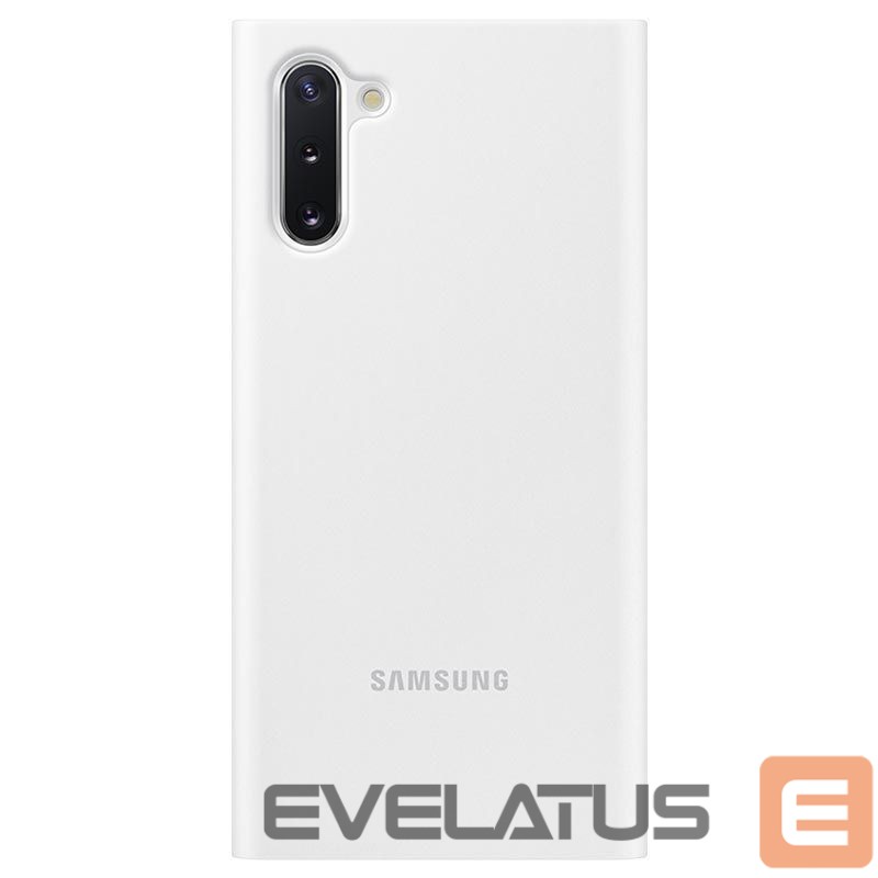 Atveramie maciņi Samsung Galaxy Note 10 Clear View Cover White