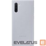 Aizmugurējais vāciņš Samsung  Galaxy Note 10 Leather Cover Gray