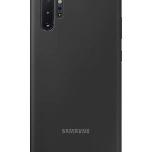 Aizmugurējais vāciņš Samsung - Galaxy Note 10 Silicone Cover Black