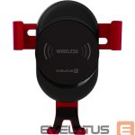 Auto turētājs Evelatus - Gravity Car Holder with Wireless Charger WCH02 Red