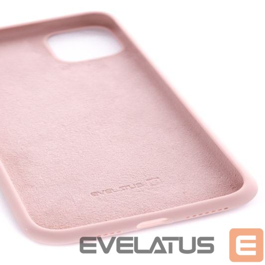 Aizmugurējais vāciņš Evelatus Apple iPhone 11 Pro Premium Soft Touch Silicone Case Pink Sand