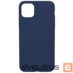 Aizmugurējais vāciņš Evelatus Apple iPhone 11 Pro Premium Soft Touch Silicone case Dark Blue