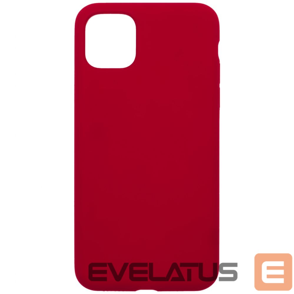 Aizmugurējais vāciņš Evelatus Apple iPhone 11 Pro Max Premium Soft Touch Silicone Case Red