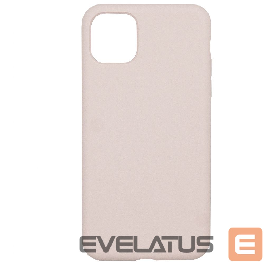 Aizmugurējais vāciņš Evelatus Apple iPhone 11 Pro Max Premium Soft Touch Silicone Case Pink Sand
