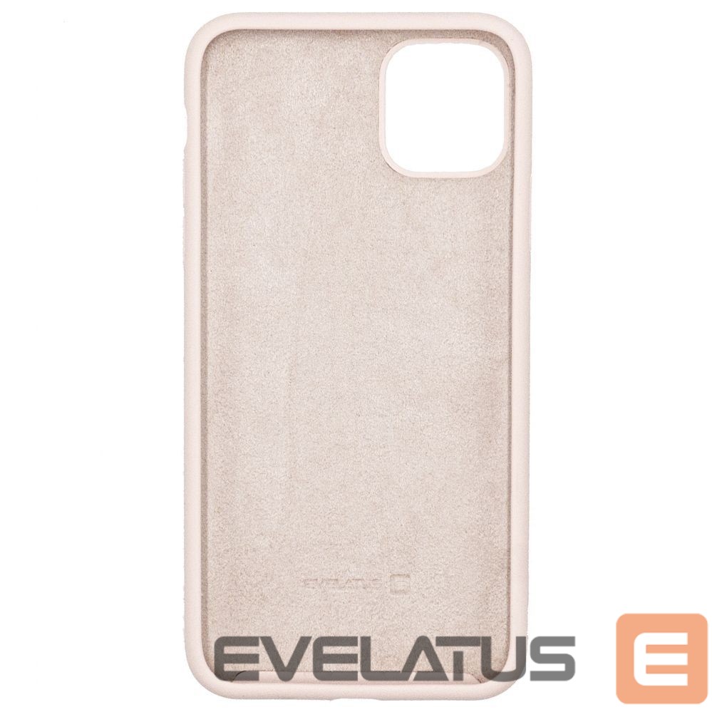 Aizmugurējais vāciņš Evelatus Apple iPhone 11 Pro Max Premium Soft Touch Silicone Case Pink Sand