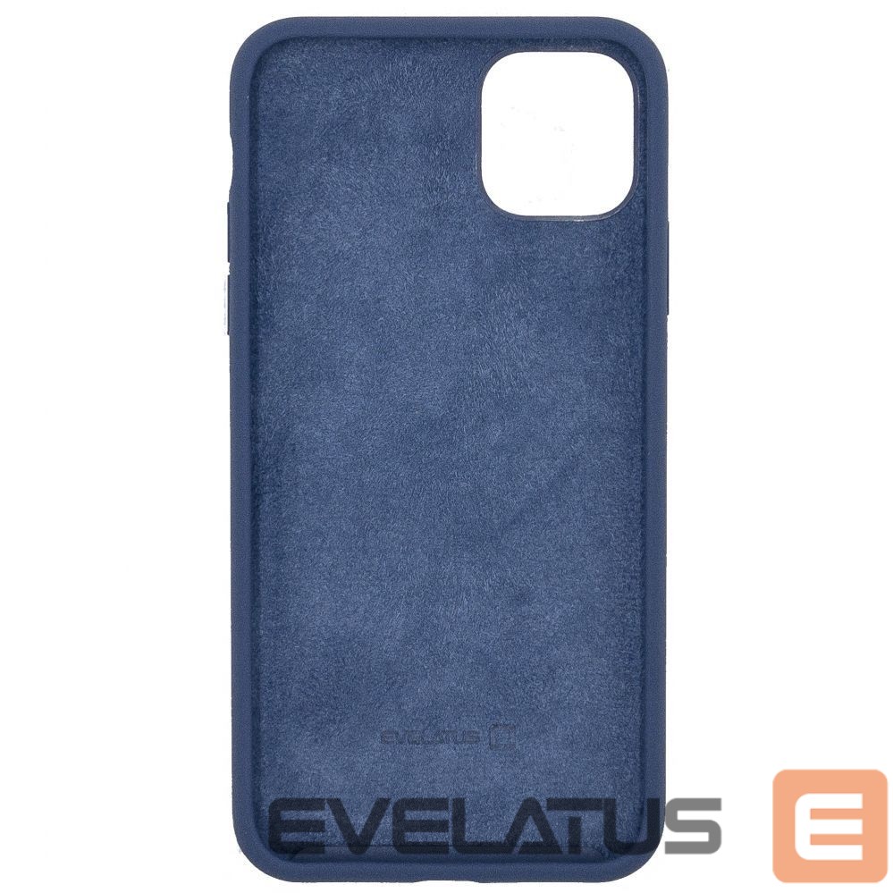 Aizmugurējais vāciņš Evelatus Apple iPhone 11 Pro Max Premium Soft Touch Silicone case Midnight Blue