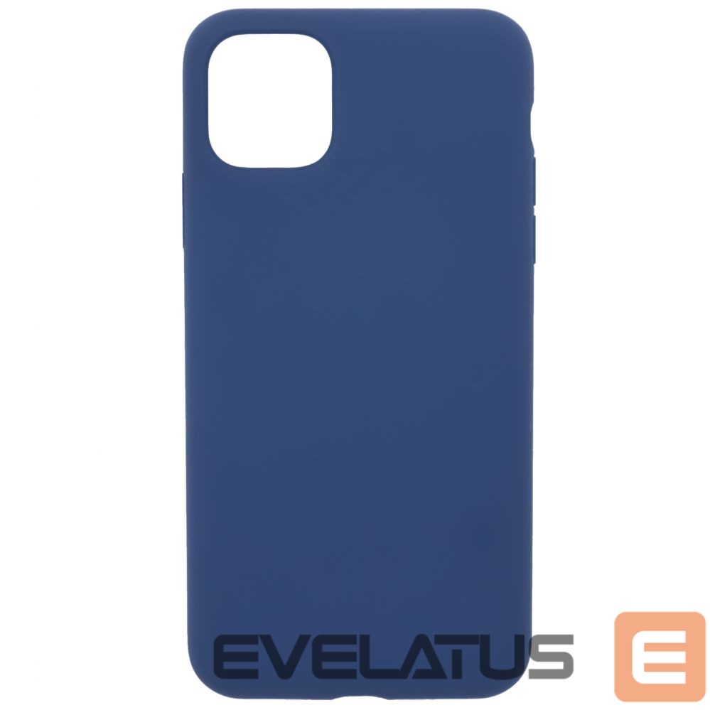 Aizmugurējais vāciņš Evelatus Apple iPhone 11 Pro Max Premium Soft Touch Silicone case Midnight Blue