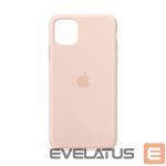 Aizmugurējais vāciņš Apple  iPhone 11 Pro Max Silicone Case Pink Sand