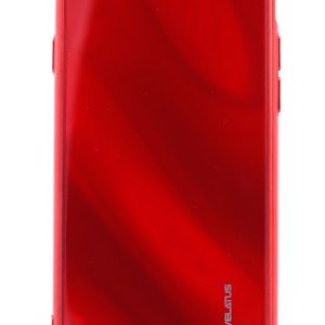Aizmugurējais vāciņš Evelatus Apple iPhone 7/8 Water Ripple Gradient Color Anti-Explosion Tempered Glass Case Gradient Red-Black