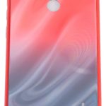 Aizmugurējais vāciņš Evelatus Xiaomi Redmi 8 Water Ripple Gradient Color Anti-Explosion Tempered Glass Case Gradient Red-Black