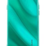 Aizmugurējais vāciņš Evelatus Apple iPhone 7/8 Water Ripple Full Color Electroplating Tempered Glass Green