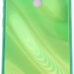 Aizmugurējais vāciņš Evelatus Xiaomi Redmi 8 Water Ripple Full Color Electroplating Tempered Glass Green
