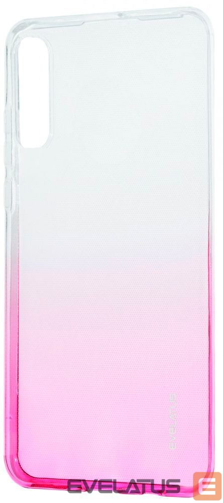 Aizmugurējais vāciņš Evelatus Samsung A50 Gradient TPU Case Rose Red