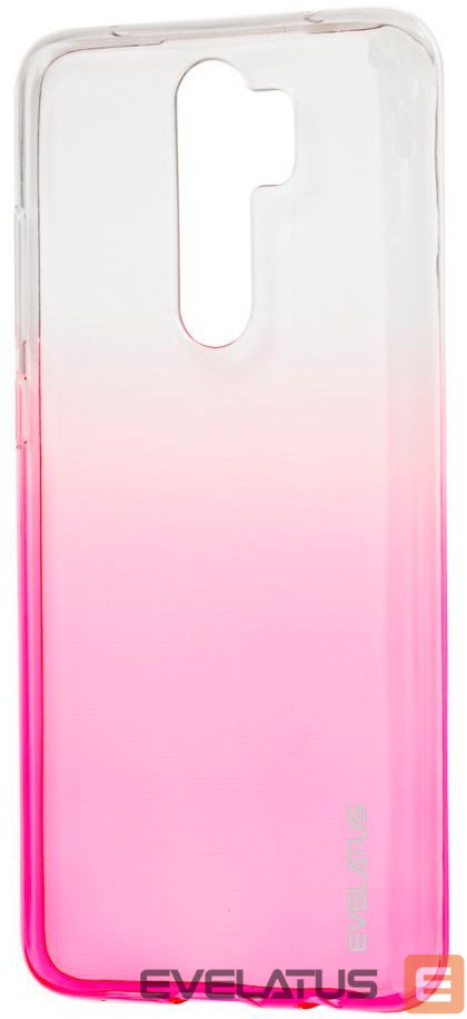 Aizmugurējais vāciņš Evelatus Xiaomi Redmi Note 8 Pro Gradient TPU Case Rose Red