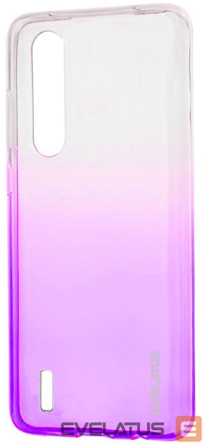 Aizmugurējais vāciņš Evelatus Xiaomi Mi 9 Lite Gradient TPU Case Purple