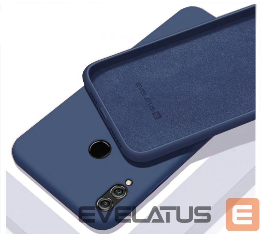 Aizmugurējais vāciņš Evelatus Samsung Galaxy S10 Nano Silicone Case Soft Touch TPU Dark Blue