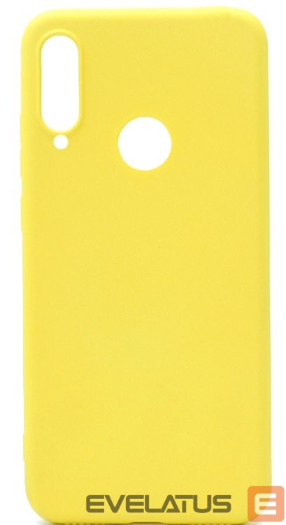 Aizmugurējais vāciņš Evelatus Huawei P30 Lite Nano Silicone Case Soft Touch TPU Yellow