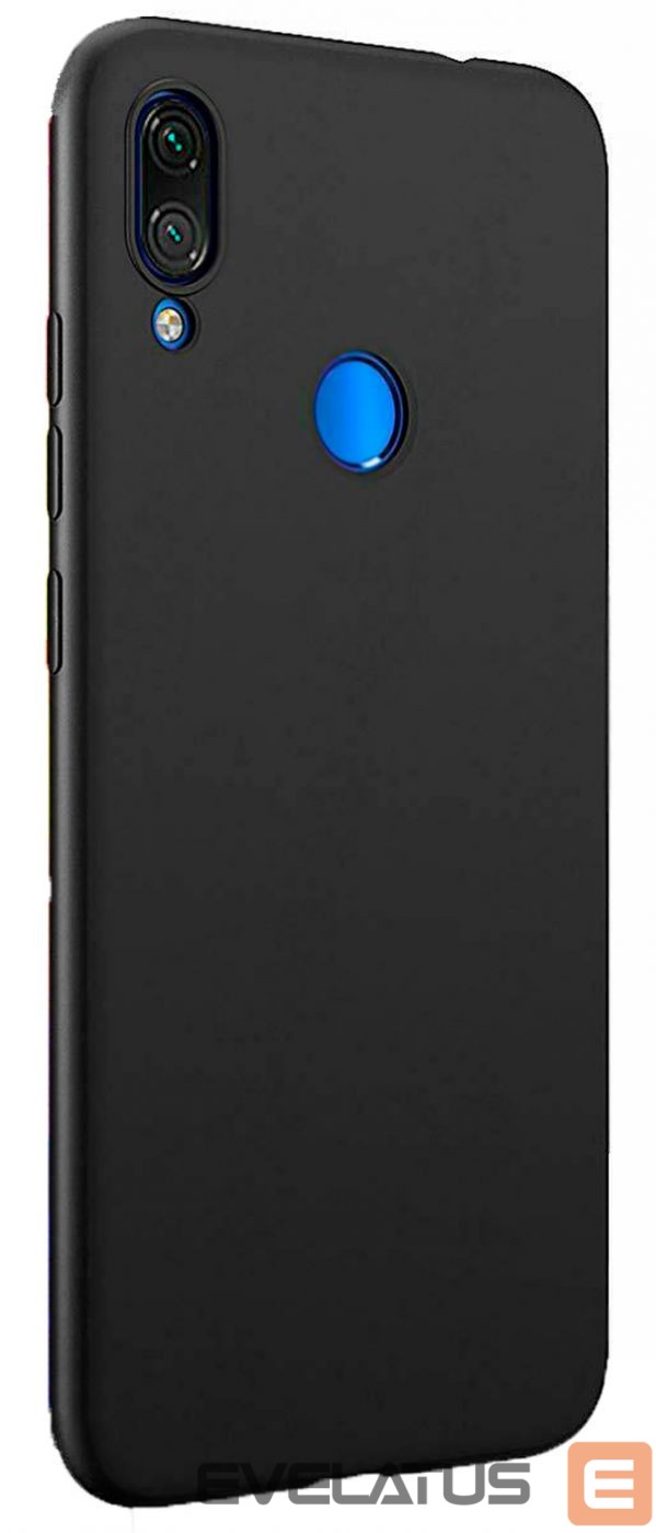 Aizmugurējais vāciņš Evelatus Xiaomi Note 7 Nano Silicone Case Soft Touch TPU Black