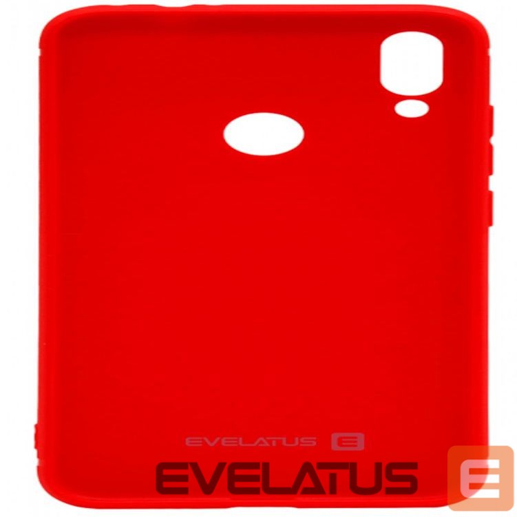 Aizmugurējais vāciņš Evelatus Xiaomi Redmi 7 Nano Silicone Case Soft Touch TPU Red
