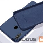 Aizmugurējais vāciņš Evelatus Xiaomi Redmi 7a Nano Silicone Case Soft Touch TPU Dark Blue